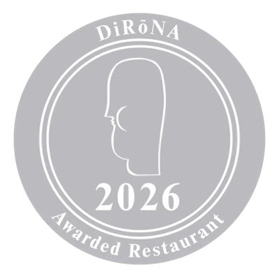 DiRōNA 2026 Awarded Restaurant badge